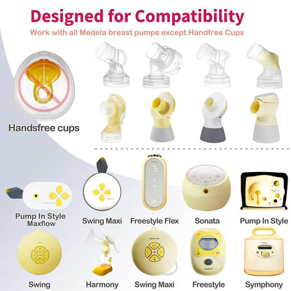 Nenesupply 17mm flange set for pumping mothers