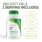 Youngevity Ultimate EFA bottle with outer packaging