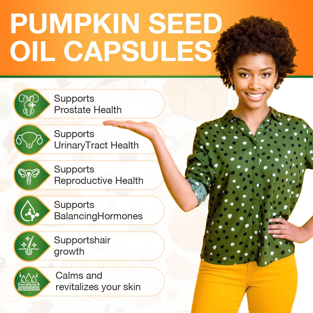 Back label of Wachray saw palmetto and pumpkin seed oil supplement facts