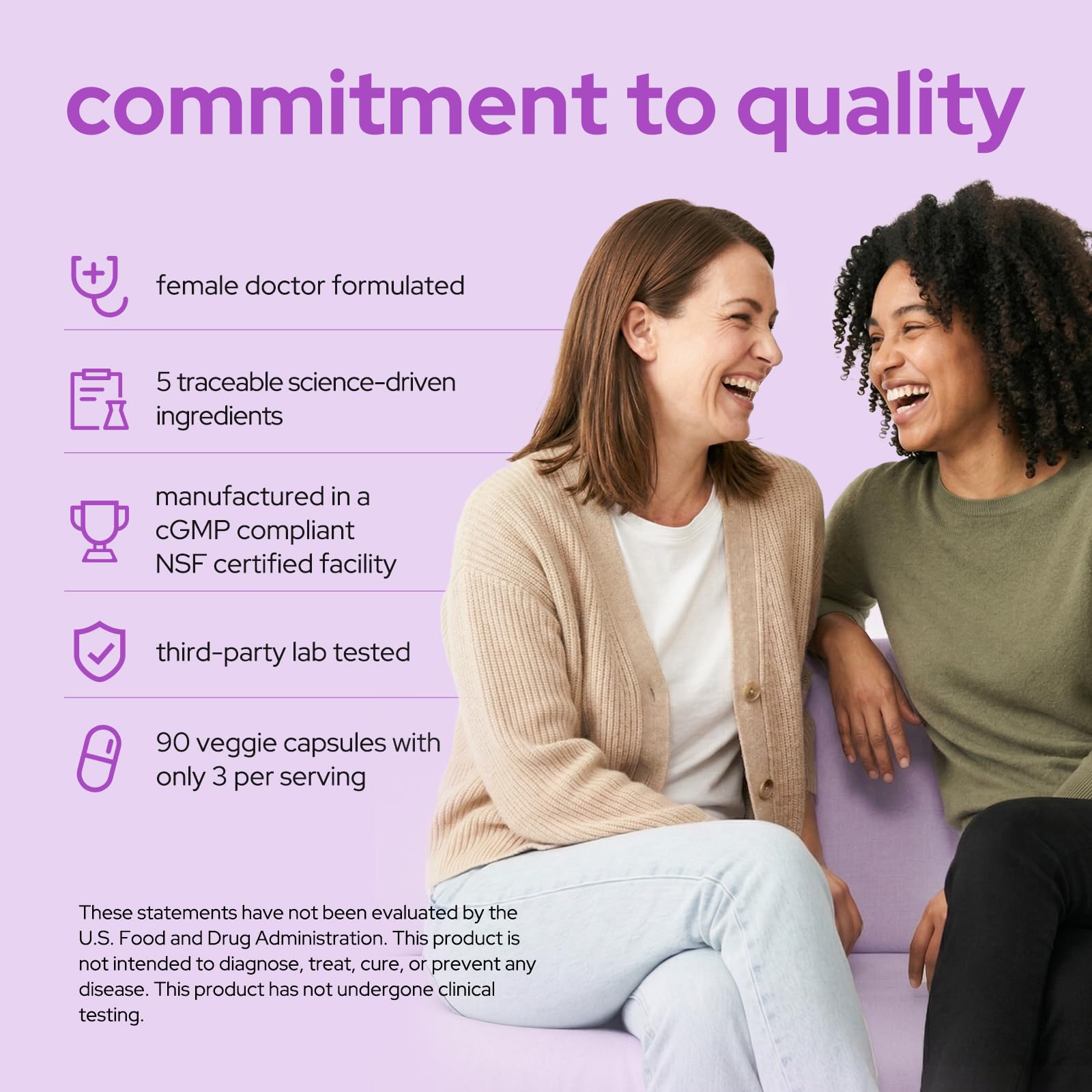 Premom Inositol Plus 90 capsules supplement facts panel showing ingredients list.
