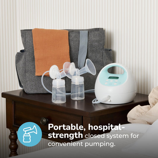 Spectra S1 Plus portable breast pump digital display and control panel