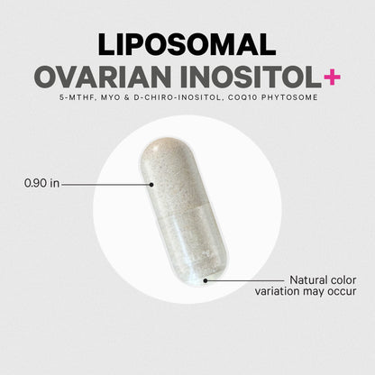 Codeage Liposomal Ovarian Inositol bottle showing 40:1 blend