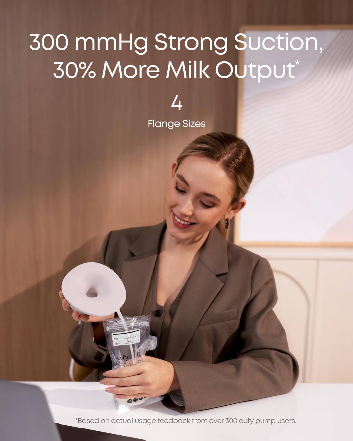 Eufy S1 Pro hospital-grade breast pump components set