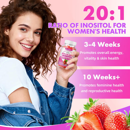 USA imported Softbear hormonal support vegan gummies on a clean lifestyle background.