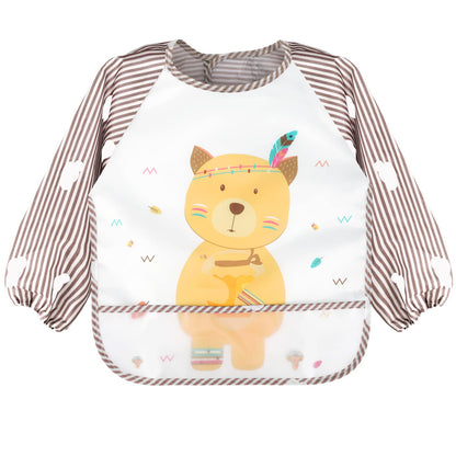 Accmor waterproof sleeved toddler smock with pocket detail