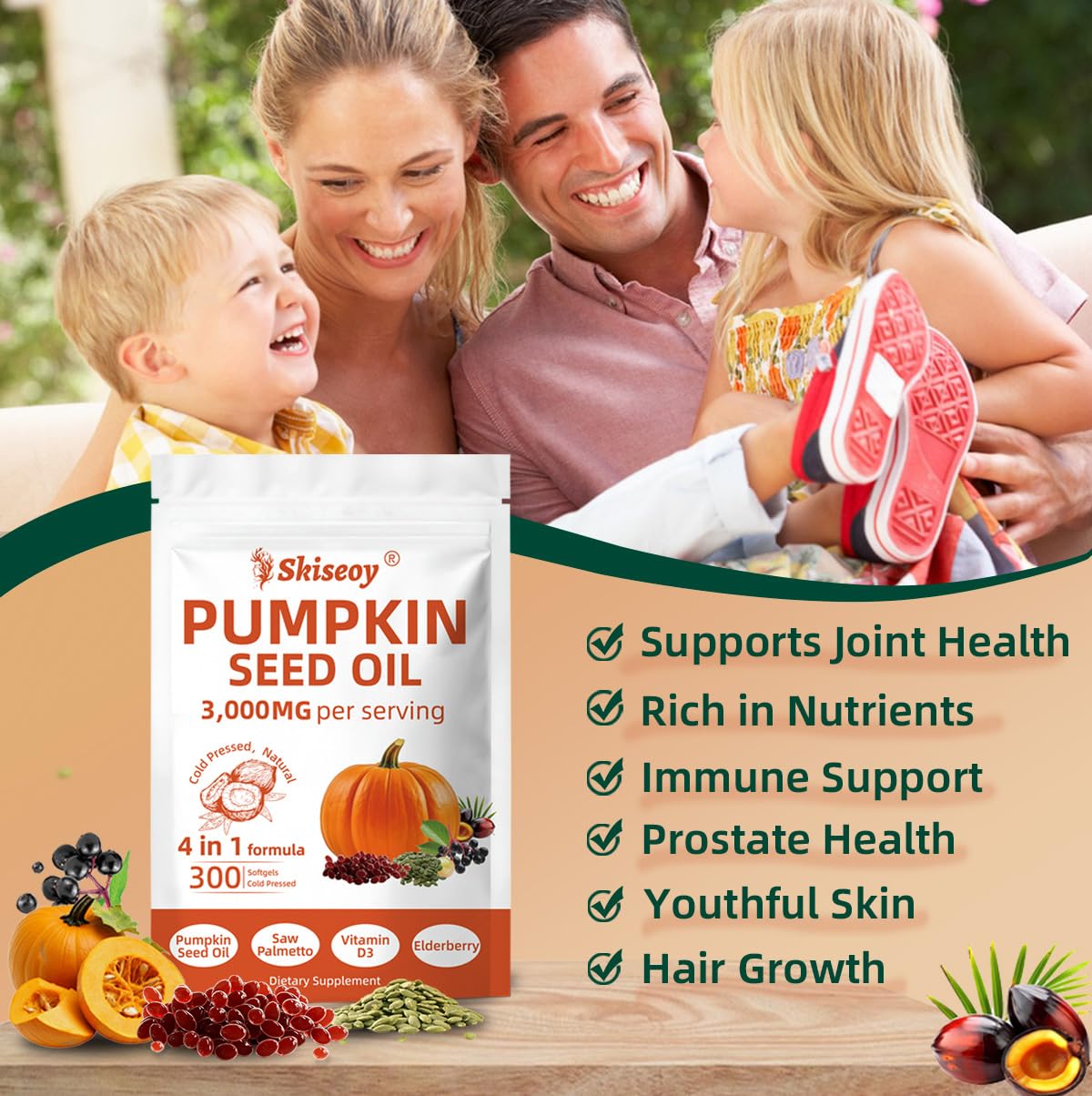 Premium packaging of Kitabio USA imported dietary supplement