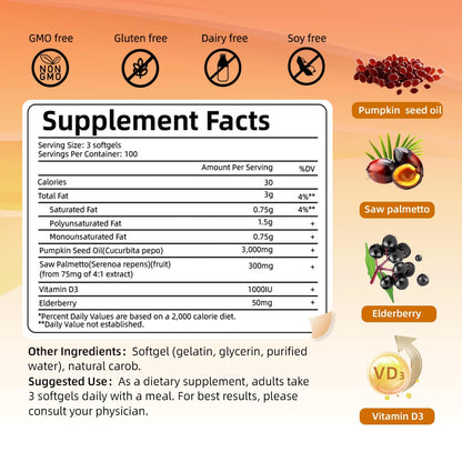 Kitabio Skiseoy wellness complex softgels for hair and prostate
