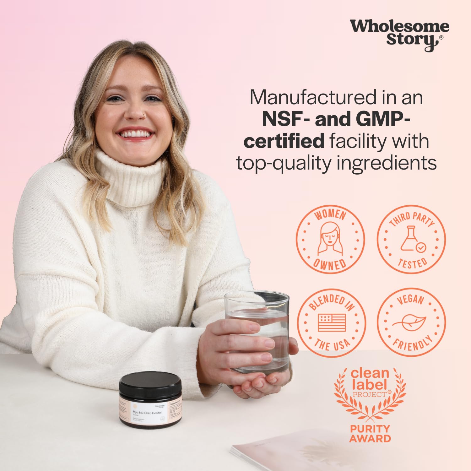 Wholesome Story clean label certification seal
