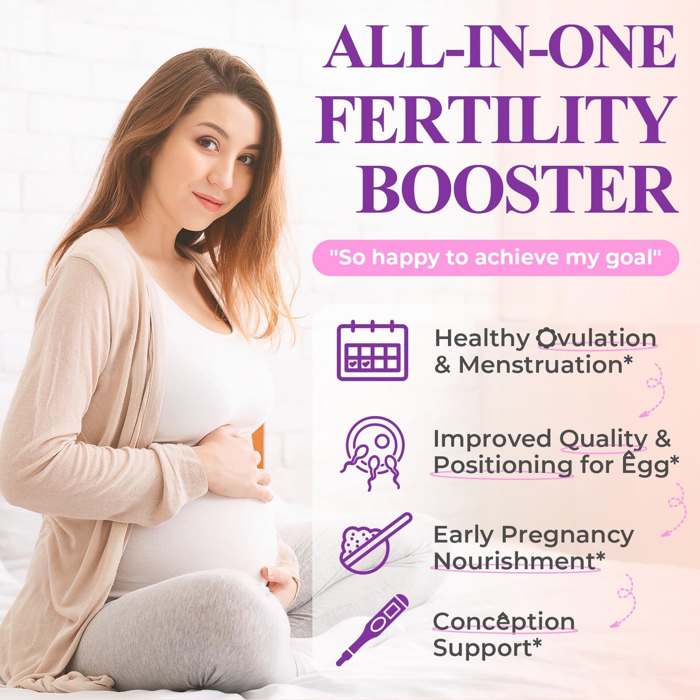Morivex 40 to 1 ratio inositol powder container for ovarian health