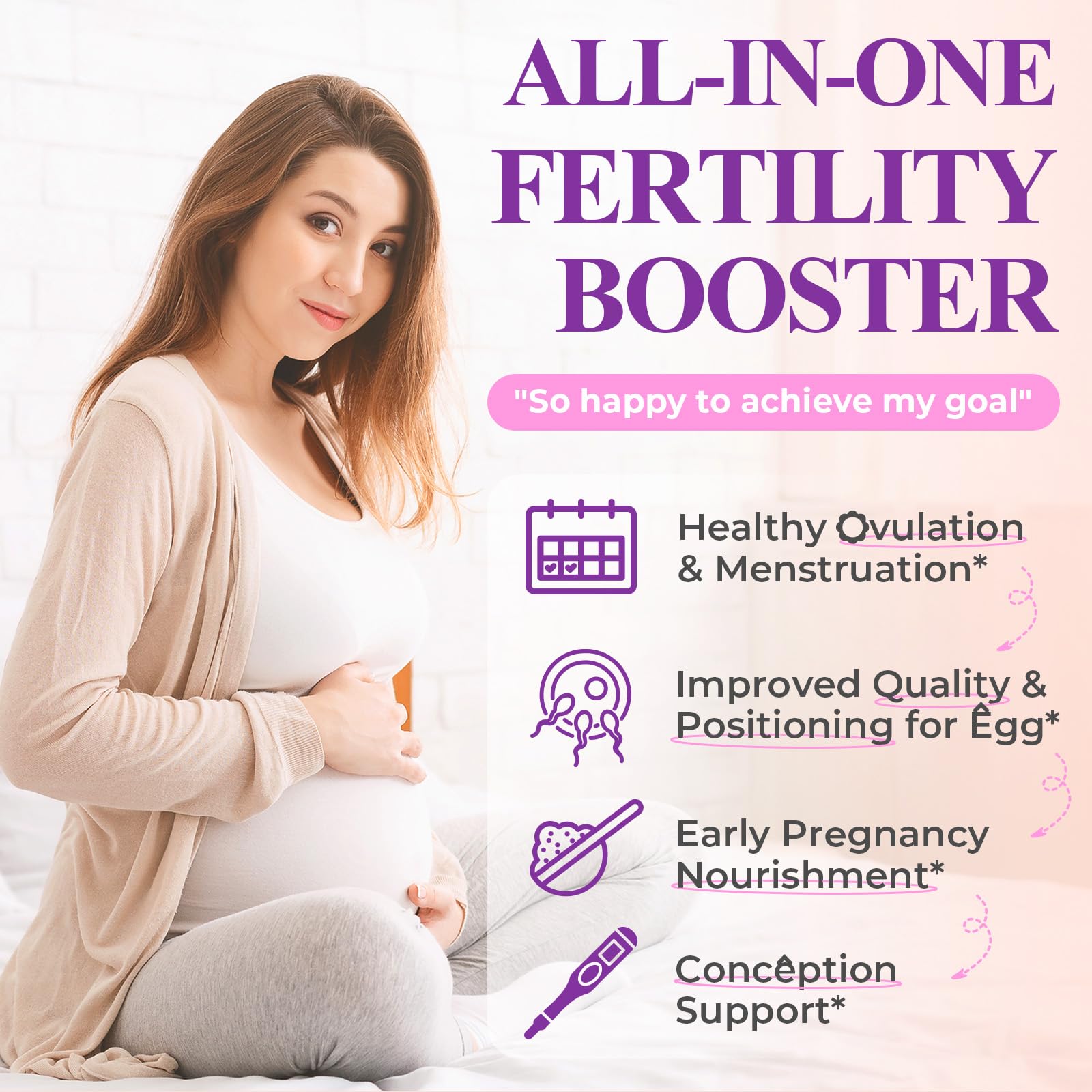 Morivex 40 to 1 ratio inositol powder container for ovarian health