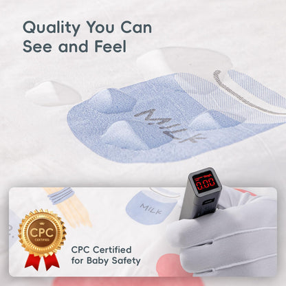 KIIS disposable paper bibs individually wrapped for hygienic storage in diaper bags.
