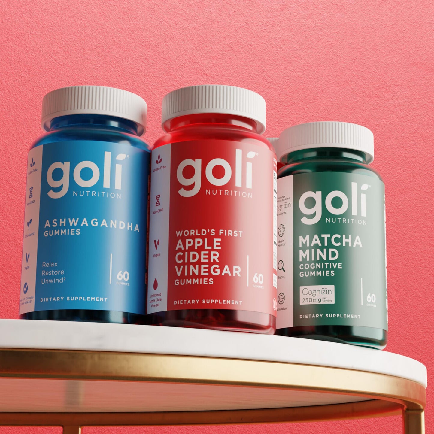 Chewable Goli apple cider vinegar wellness gummies for Indian consumers