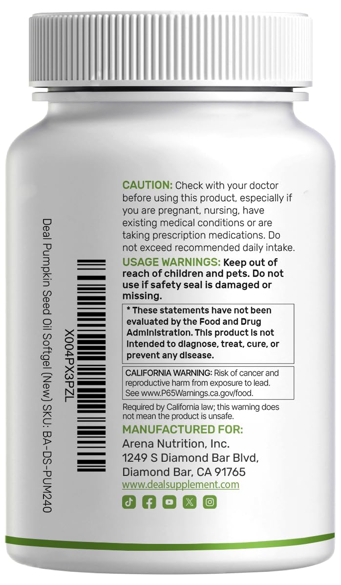 Deal Supplement 3000mg herbal blend bottle top cap view