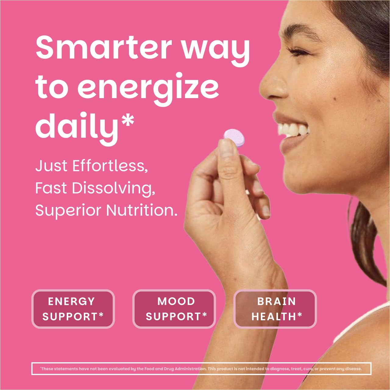 Back packaging ingredients list for authentic imported ez melts methylcobalamin tablets