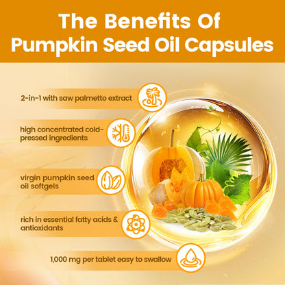 Back of VivoNu Pumpkin Seed Oil pouch showing ingredients