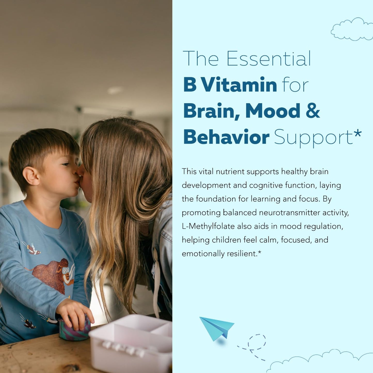 Liquid dropper detail for Triquetra Kids Methylfolate supplement