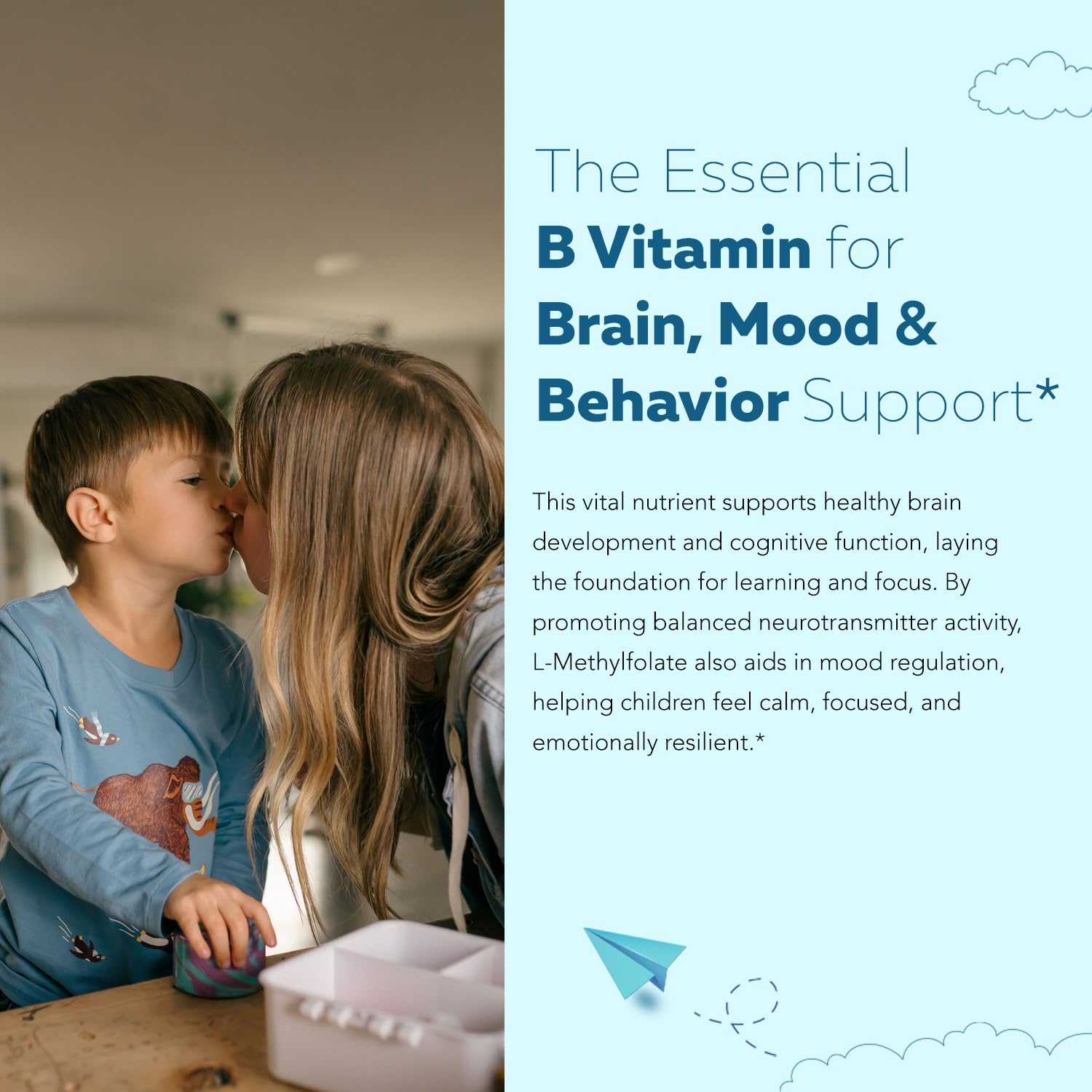 Liquid dropper detail for Triquetra Kids Methylfolate supplement