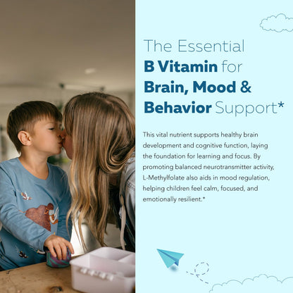 Liquid dropper detail for Triquetra Kids Methylfolate supplement