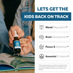 Triquetra Health Kids L-Methylfolate nutritional supplement facts label