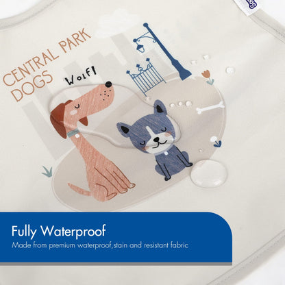 Soarwg Kids unisex waterproof bibs for boys and girls