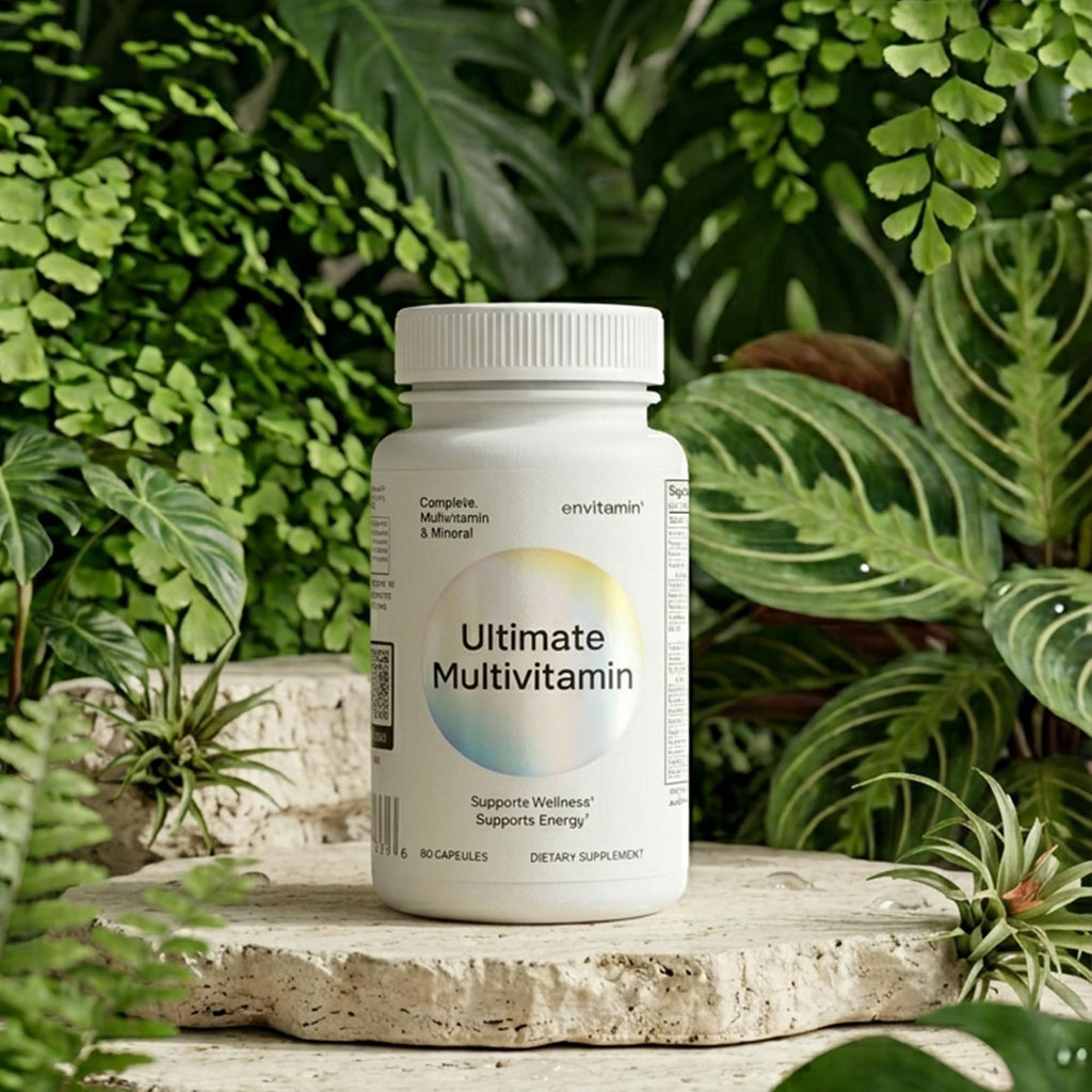 Envitamin Ultimate Multivitamin lifestyle wellness packaging shot