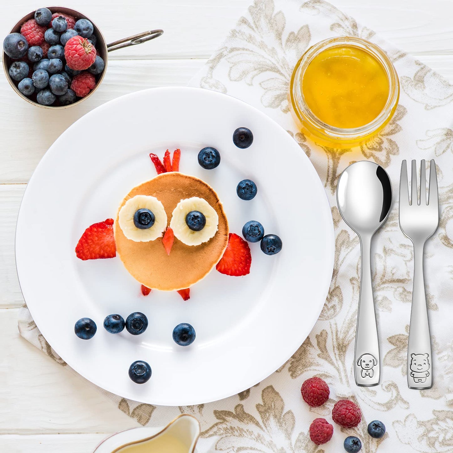 Vitever toddler utensils in gift-ready packaging