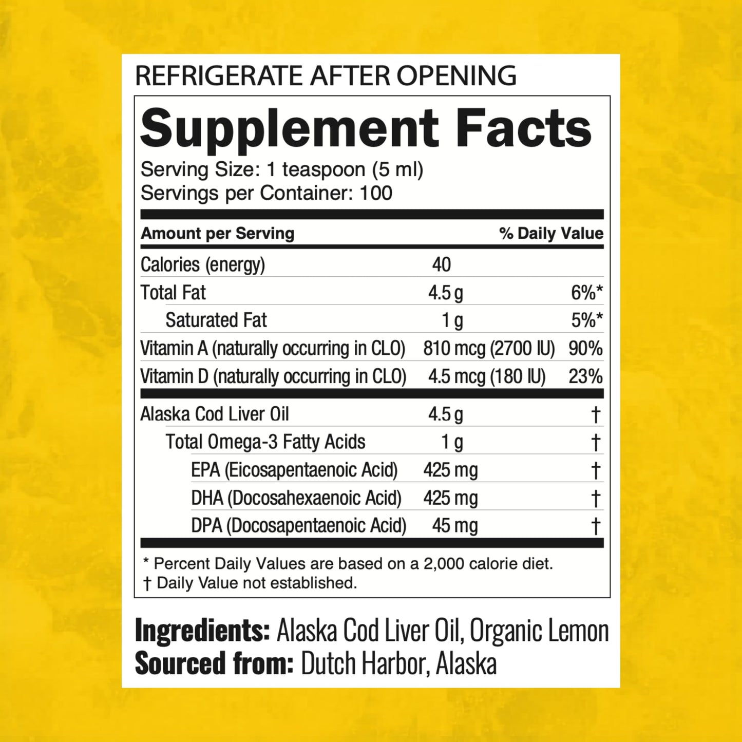 On Target Living sustainable non GMO certified liquid supplement container