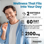 PrimeMD 4 in 1 Omega 3 Fish Oil daily wellness lifestyle view