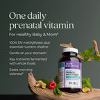 New Chapter daily prenatal supplement box side profile display