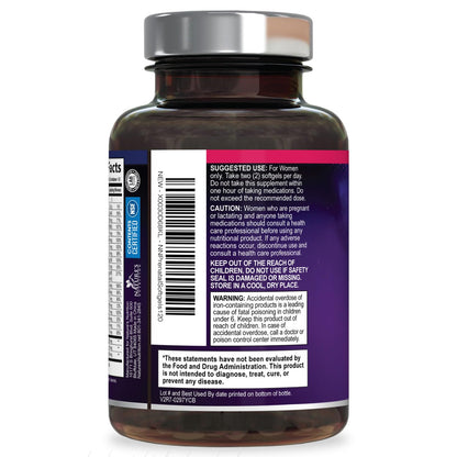 Premium prenatal supplement for fetal development by Natures Nutrition