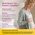 Nature Made Prenatal mixed berry flavored gummies texture view