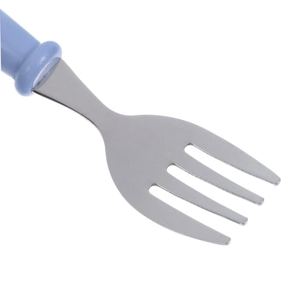 Portable non toxic kids spoon and fork set for outdoor travel