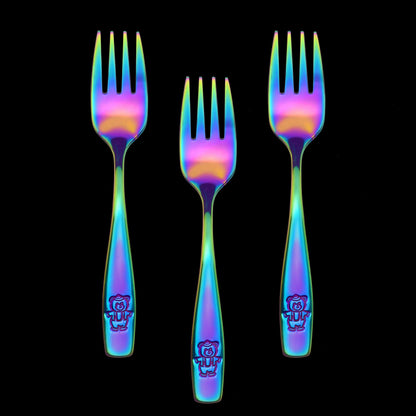 GlossyEnd kids cutlery set for toddler safe dining