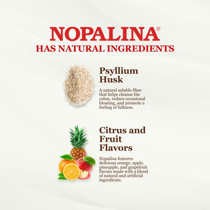 Nopalina 5-in-1 multi-fiber capsules for digestive health