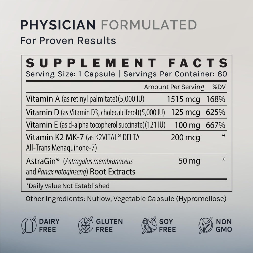InfiniWell Vitamin ADK Supplement lifestyle health setting