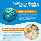 Duwhot Vitamin A Gummies side angle showing safety seal and cap