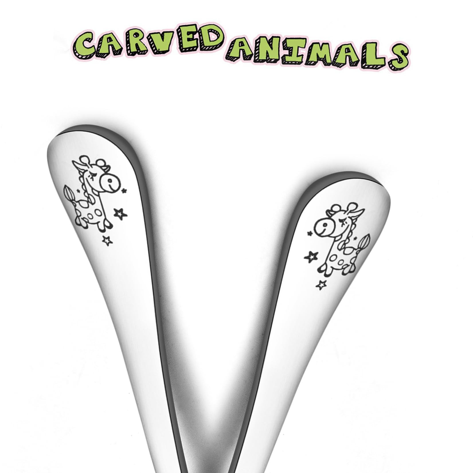 TeamFar kid utensils showing rounded safe tines