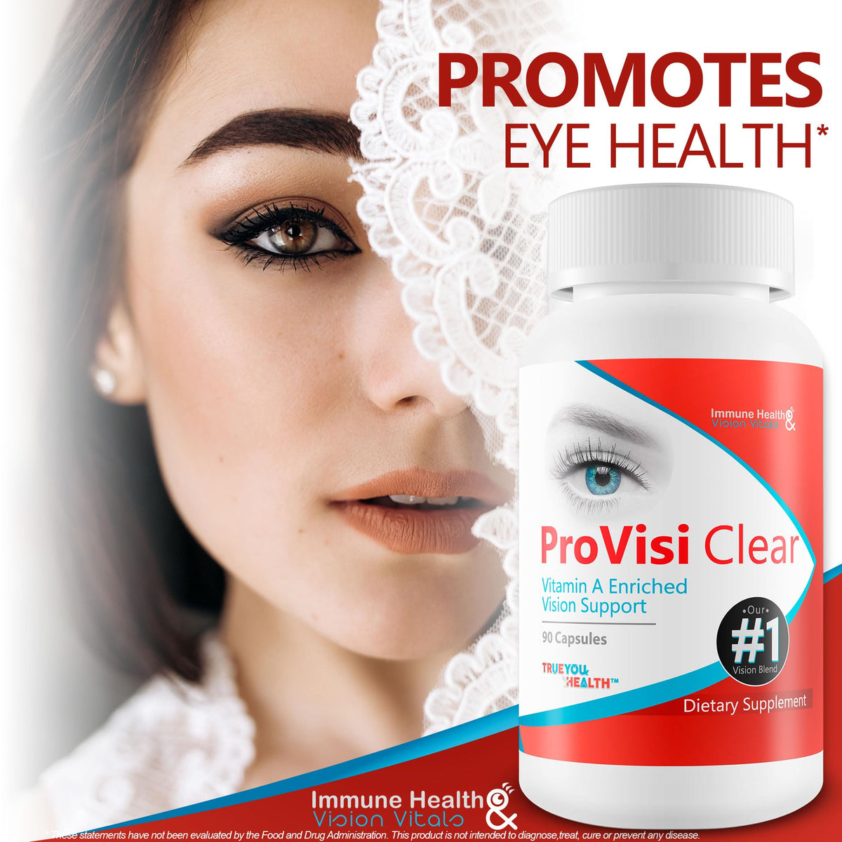 True You Health Pro VisiClear dietary supplement cap and seal