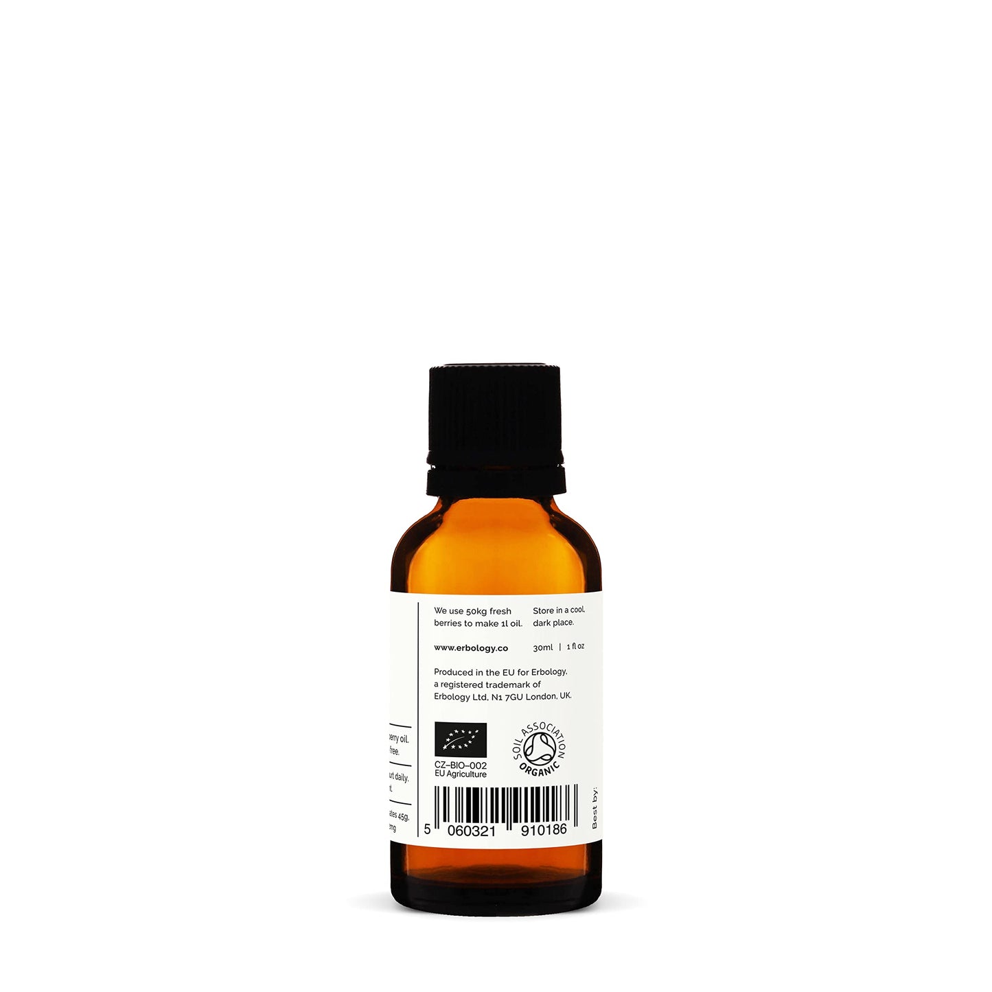 Erbology organic sea buckthorn oil 50:1 concentrate bottle