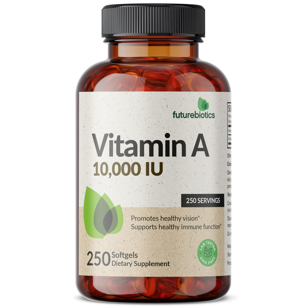 Close up of golden dietary supplement softgels in foreground