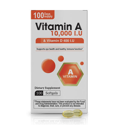 Nutra Nutrition Vitamin A and D3 daily wellness formula
