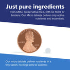 Superior Source MicroLingual vitamin tablets close up