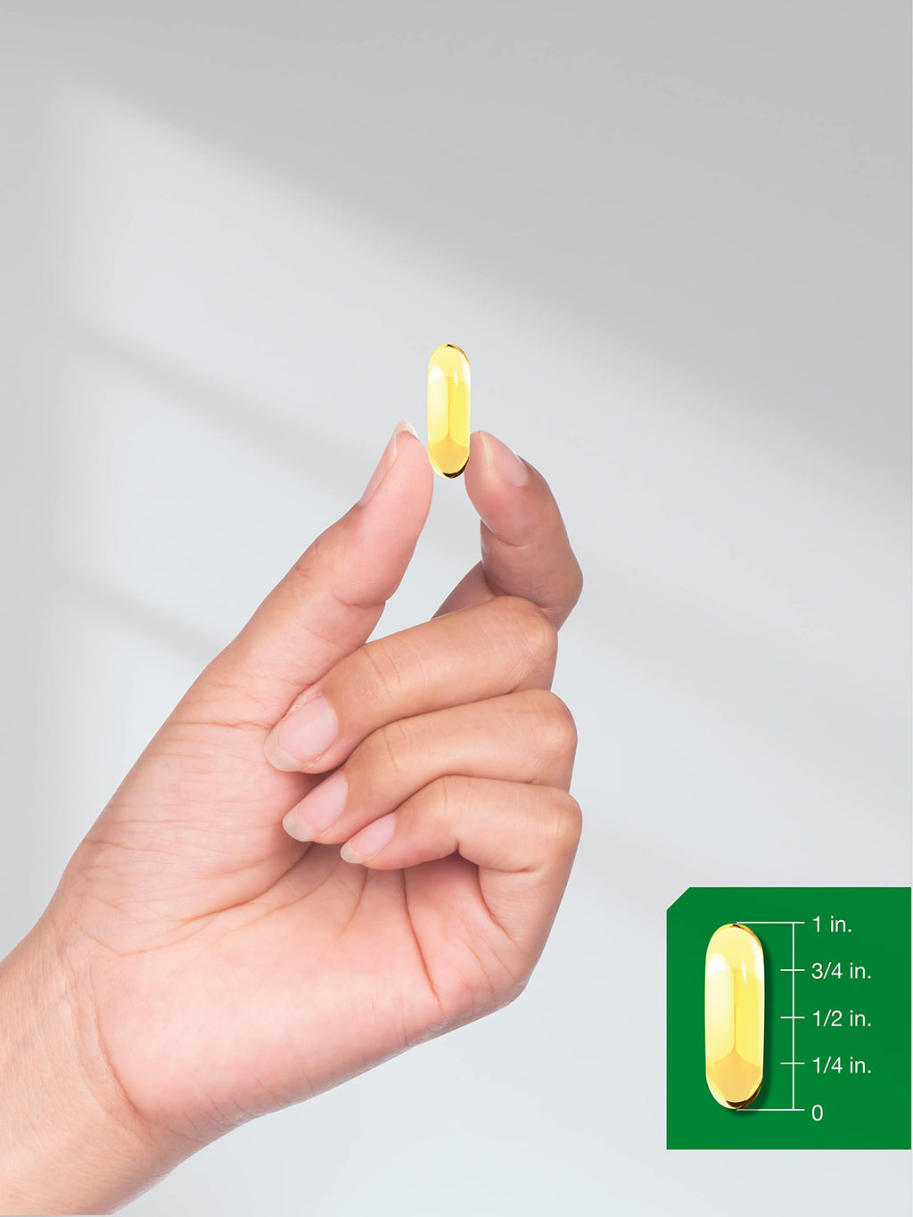 Horbäach flaxseed oil capsules packaging lifestyle view