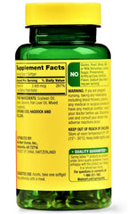 Spring Valley vitamin supplement 250 count bottle label details