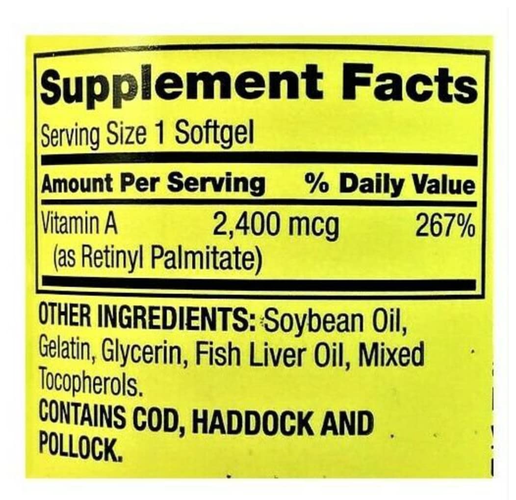 Spring Valley dietary supplement softgels close up view