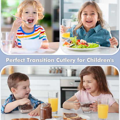 Dishwasher safe toddler forks for self feeding