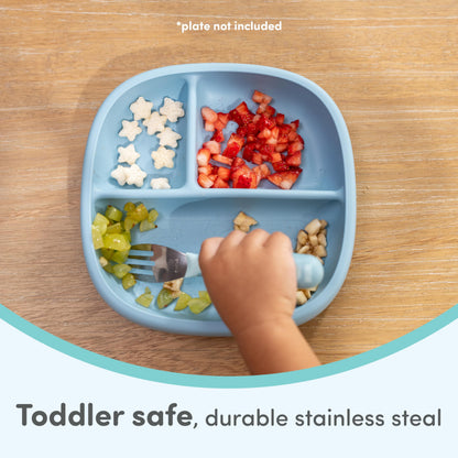 NUK Kiddy Cutlery fork set packaging details