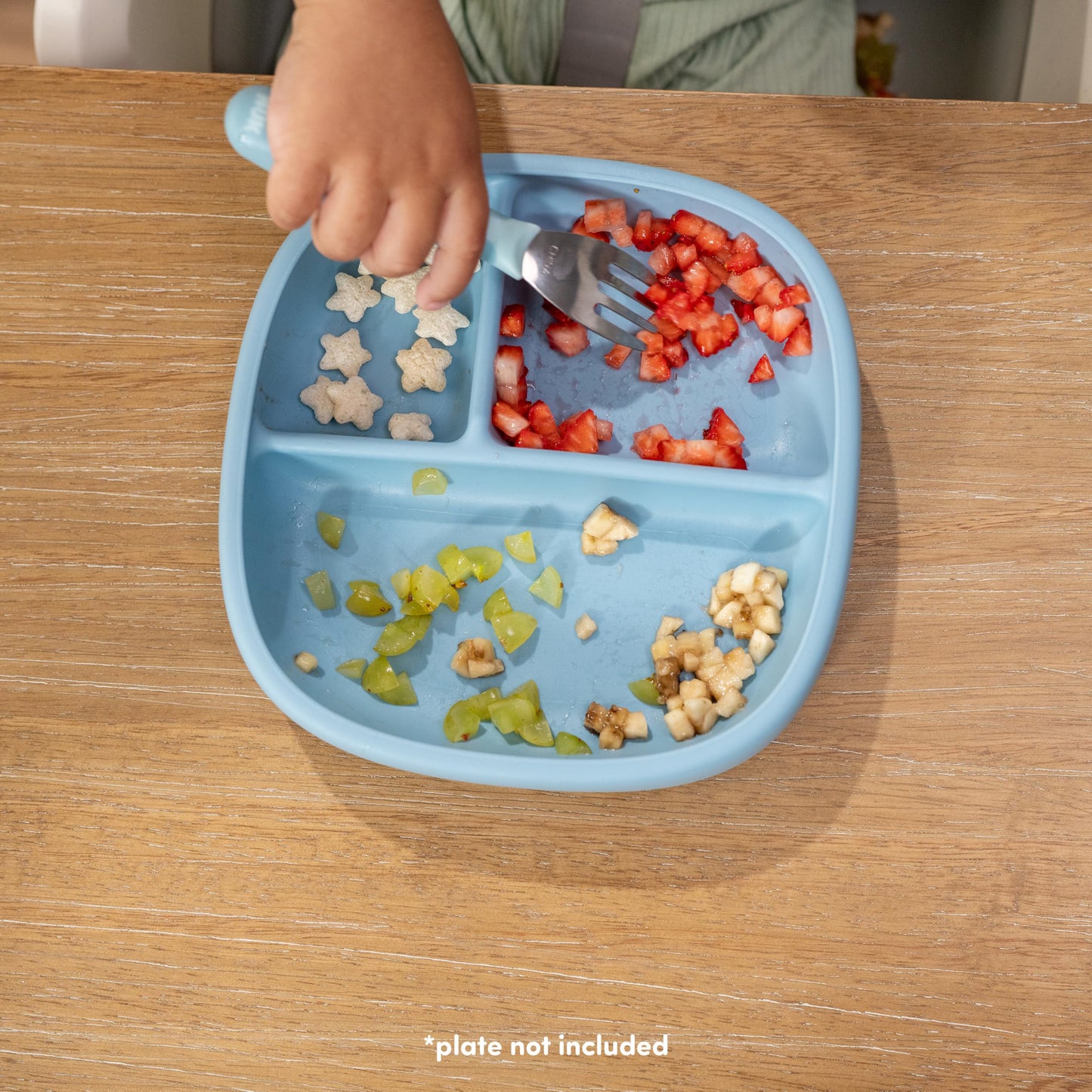 NUK durable stainless steel fork for 18 month plus