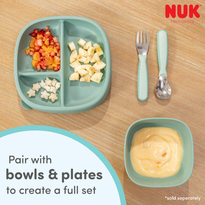 NUK Kiddy Cutlery forks top rack dishwasher safe