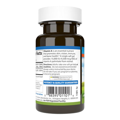 Carlson Vitamin A softgels health benefit overview